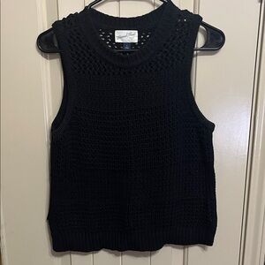 Universal Thread Black Knit Tank Top